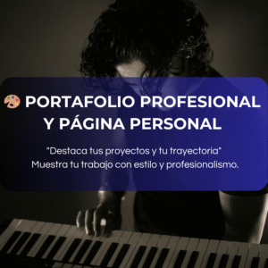🎨 Portafolio Profesional y Página Personal